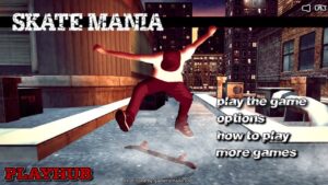 Skate Mania (Flash Game) Full Gameplay All Levels 1-24