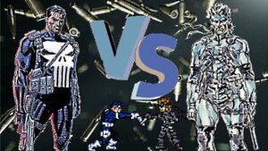 Solid Snake Vs Punisher (Marvel Comics vs Metal Gear Solid