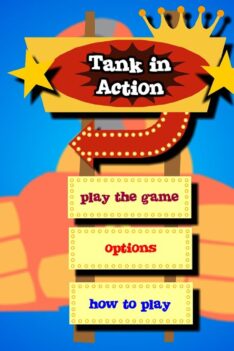 Tank in Action (Flash Game) Full Gameplay All Levels 1-16