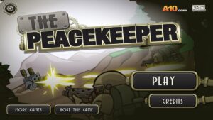 The Peacekeeper (Flash Game) Gameplay Playthrough All Waves 1-30