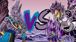 Vegeta Ultra Ego Vs Beerus (Dragon Ball Super)