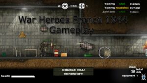 War Heroes France 1944 Full Gameplay (Flash Game)