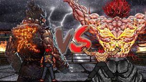 Yujiro Hanma Vs Akuma (Baki the Grappler vs Street Fighter)