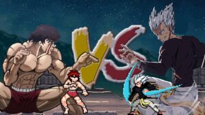 Baki Hanma Vs Garou (Baki the Grappler vs One Punch Man)