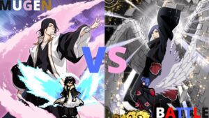 Byakuya Vs Konan (Bleach vs Naruto Shippuden)