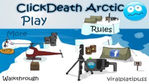 ClickDeath Arctic (Flash Game) Full Gameplay