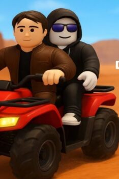 Come watch the video that my friend and I made about a moto kart game