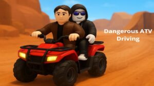 Come watch the video that my friend and I made about a moto kart game