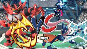 Greninja Vs Incineroar (Pokemon)