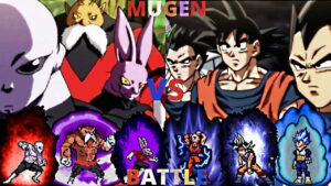 Jiren, Toppo, & Dyspo Vs Goku, Vegeta, & Gohan (Dragon Ball Super)