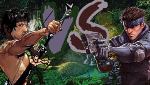 John Rambo Vs Solid Snake (Rambo vs Metal Gear Solid)