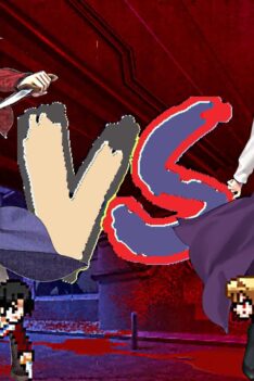 Ryougi Shiki Vs Arcuied Brunestud (Melty Blood)