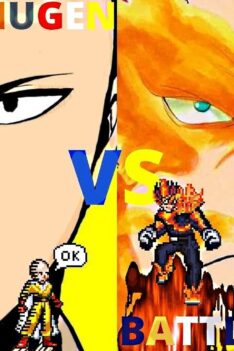 Saitama & Genos vs All Might & Endeavor (One Punch Man vs My Hero Academia)