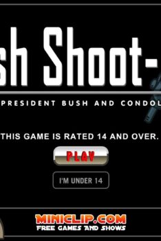 Bush Shoot-Out (Flash Game) Full Gameplay All Levels 1-3