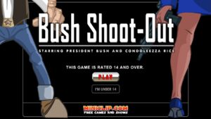 Bush Shoot-Out (Flash Game) Full Gameplay All Levels 1-3