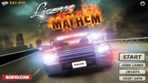 License For Mayhem (Flash Game) Full Gameplay All Levels 1-12