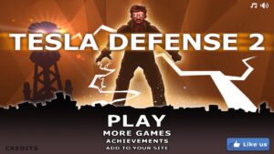 Tesla Defense 2 (Flash Game) Full Gameplay All Waves 1-25