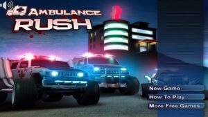Ambulance Rush (Flash Game) Full Gameplay All Levels