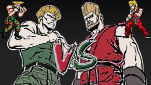 Guile Vs Paul Phoenix (Street Fighter vs Tekken)