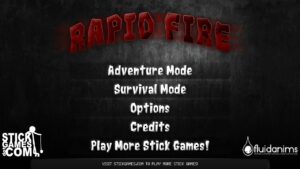 Rapid Fire (Flash Game) Full Gameplay Adventure Mode All Waves