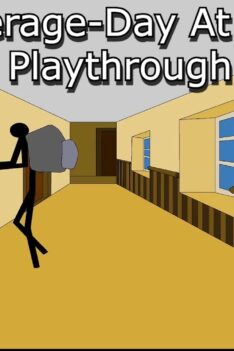 An Average-Day At School (Flash Game) Playthrough