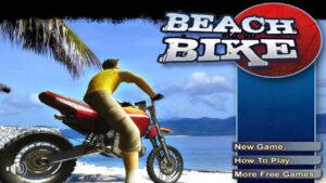 Beach Bike (Flash Game) Full Gameplay All Levels
