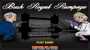 Bush Royal Rampage (Flash Game) Full Gameplay