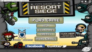 City Siege 2: Resort Siege (Flash Game) Full Gameplay All Levels