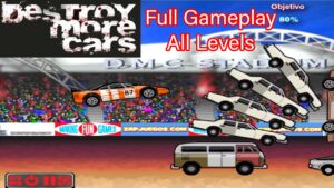 Destroy More Cars (Flash Game) Full Gameplay All Levels