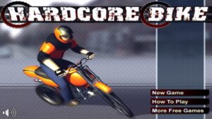 Hardcore Bike (Flash Game) Full Gameplay All Levels