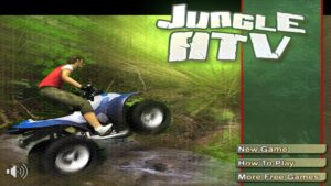 Jungle ATV (Flash Game) Full Gameplay All Levels