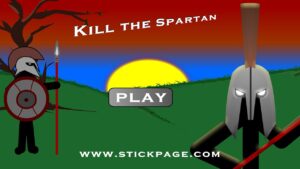 Kill The Spartan (Flash Game) All Deaths