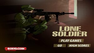 Lone Soldier Game (Flash Game) Full Gameplay