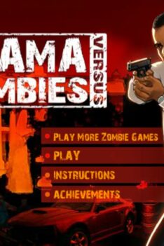 Obama Versus Zombies (Flash Game) Full Gameplay All Waves