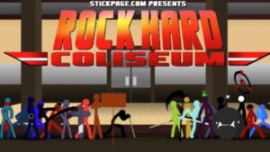 Rock Hard Coliseum (Flash Game) All Battles