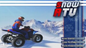 Snow ATV (Flash Game) Full Gameplay All Levels