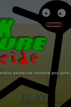 Stick Figure Suicide (Flash Game) All Deaths