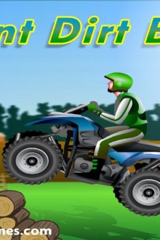 Stunt Dirt Bike (Flash Game) Full Gameplay All Levels