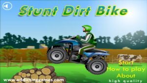 Stunt Dirt Bike (Flash Game) Full Gameplay All Levels