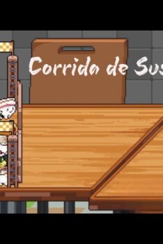 Come watch my sushi race video!