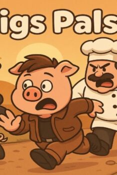 Come watch the video my friend and I made about a pig game
