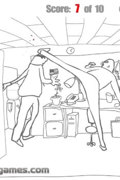 Whack Your Boss 2 Fantasy Edition (Flash Game) All 10 Deaths