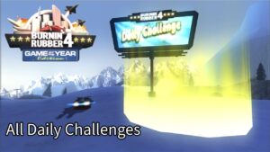 Burnin Rubber 4 Standalone | All Daily Challenges