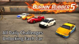 Burnin Rubber 5 HD | All Daily Challenges – Unlocking Each Car
