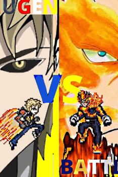Saitama & Genos vs All Might & Endeavor (One Punch Man vs My Hero Academia)