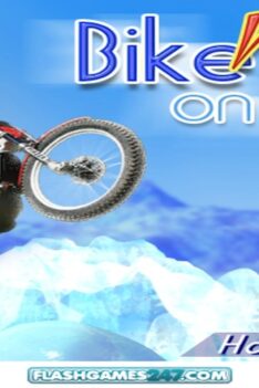 Bike Mania 3: On Ice (Flash Game) Full Gameplay Playthrough All Levels