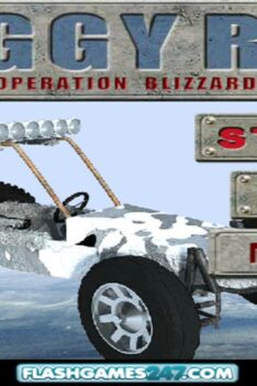 Buggy Run 2: Operation Blizzard (Flash Game) Full Gameplay Playthrough All Levels