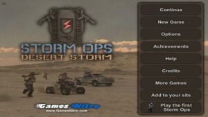 Storm Ops 2 Desert Storm (Flash Game) Full Gameplay Playthrough Wave 1-40