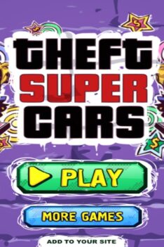 Theft Super Cars (Flash Game) Full Gameplay Playthrough All Levels