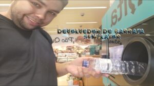 Come watch my bottle return machine video